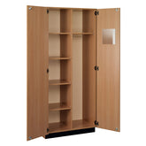 Instructor Wardrobe with Lock and Base Molding 83618 K84